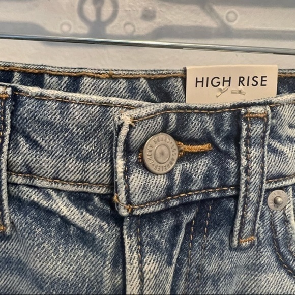 Lucky Brand High Rise Cut Off Jean Shorts - Picture 5 of 10